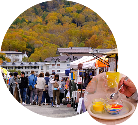Green Season June : Green Craft Fair in Shiga Kogen