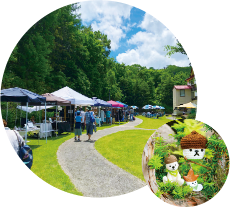 Green Season June : Green Craft Fair in Shiga Kogen