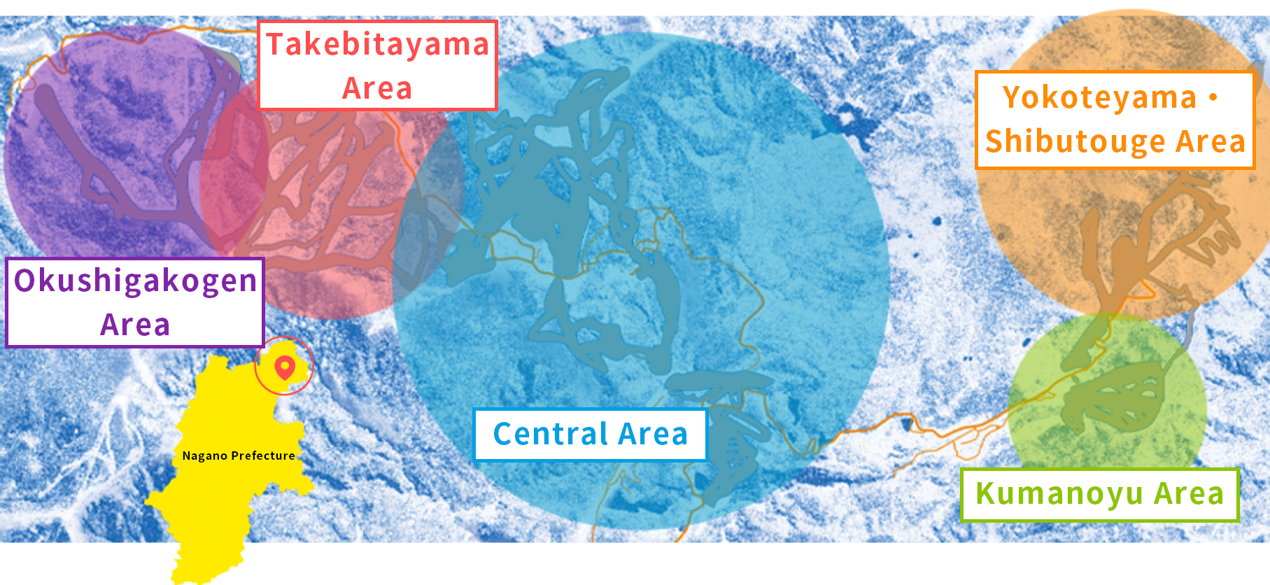 Shiga Kogen area map