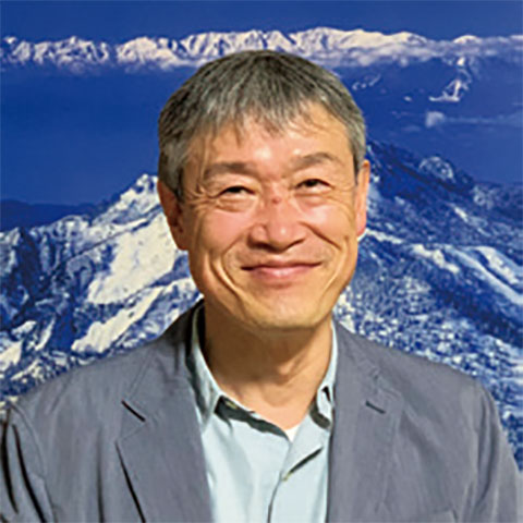 Shiga Kogen Ryokan(Japanese-style hotel) Association Union president Susumu Yamamoto