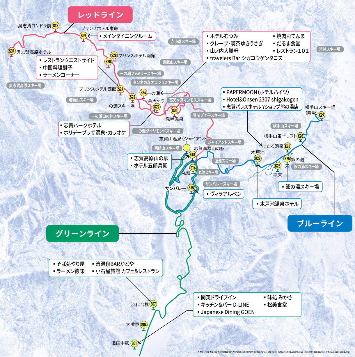 バス路線図