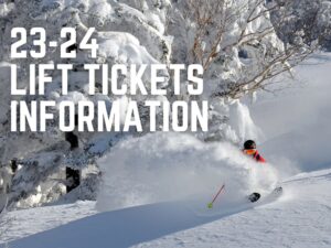 2023-2024 Ski Lift Ticket Prices
