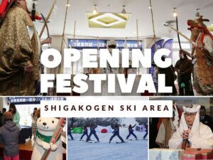 Winter 23-24 SHIGA KOGEN Ski Resort Opening Festival