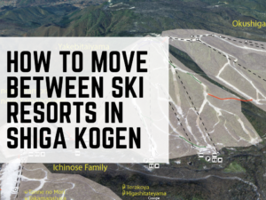 How to move around between ski resorts in Shiga Kogen