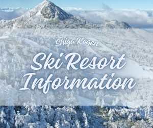 25-26 Ski Resort Information