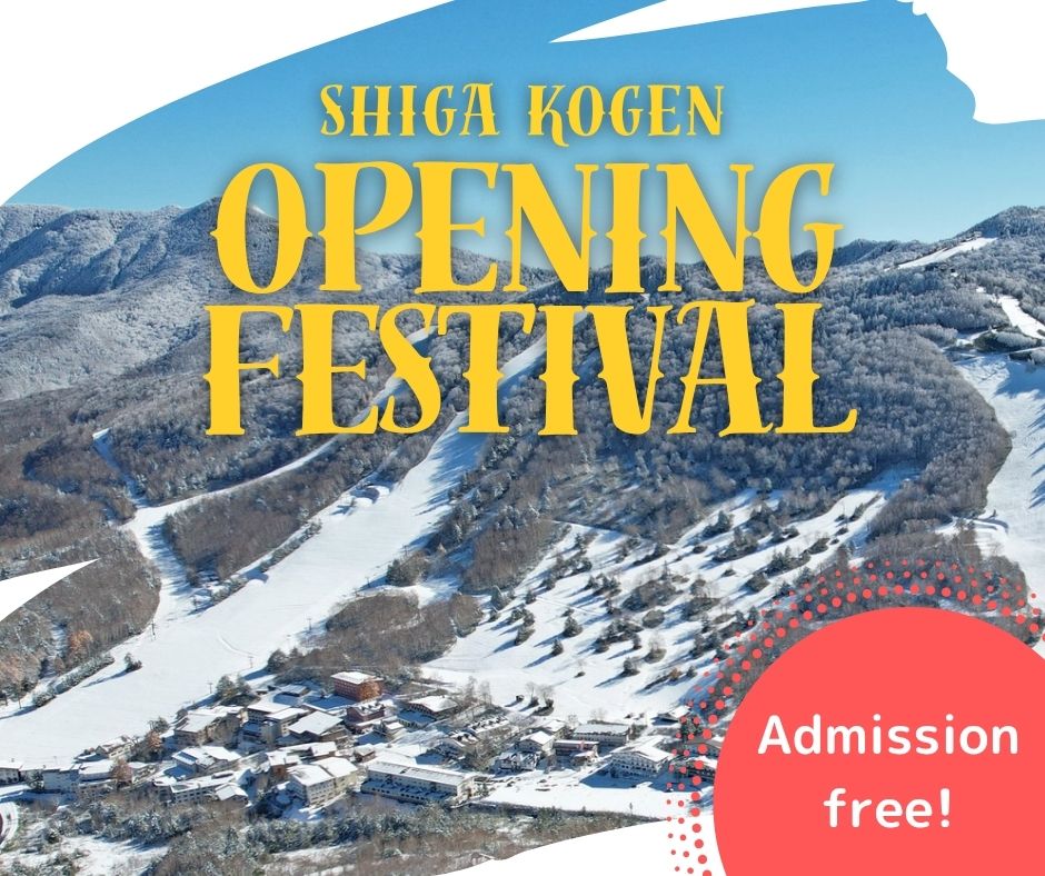 25-26 Shiga Kogen Ski Resort Opening Festival