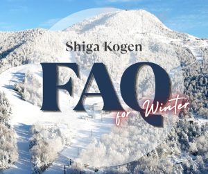 FAQ for Winter Season Bookings